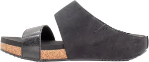 VOLATILE Womens Campfire Metallic Slide Casual Sandals Casual Low Heel 1-2" - Brown, Gold