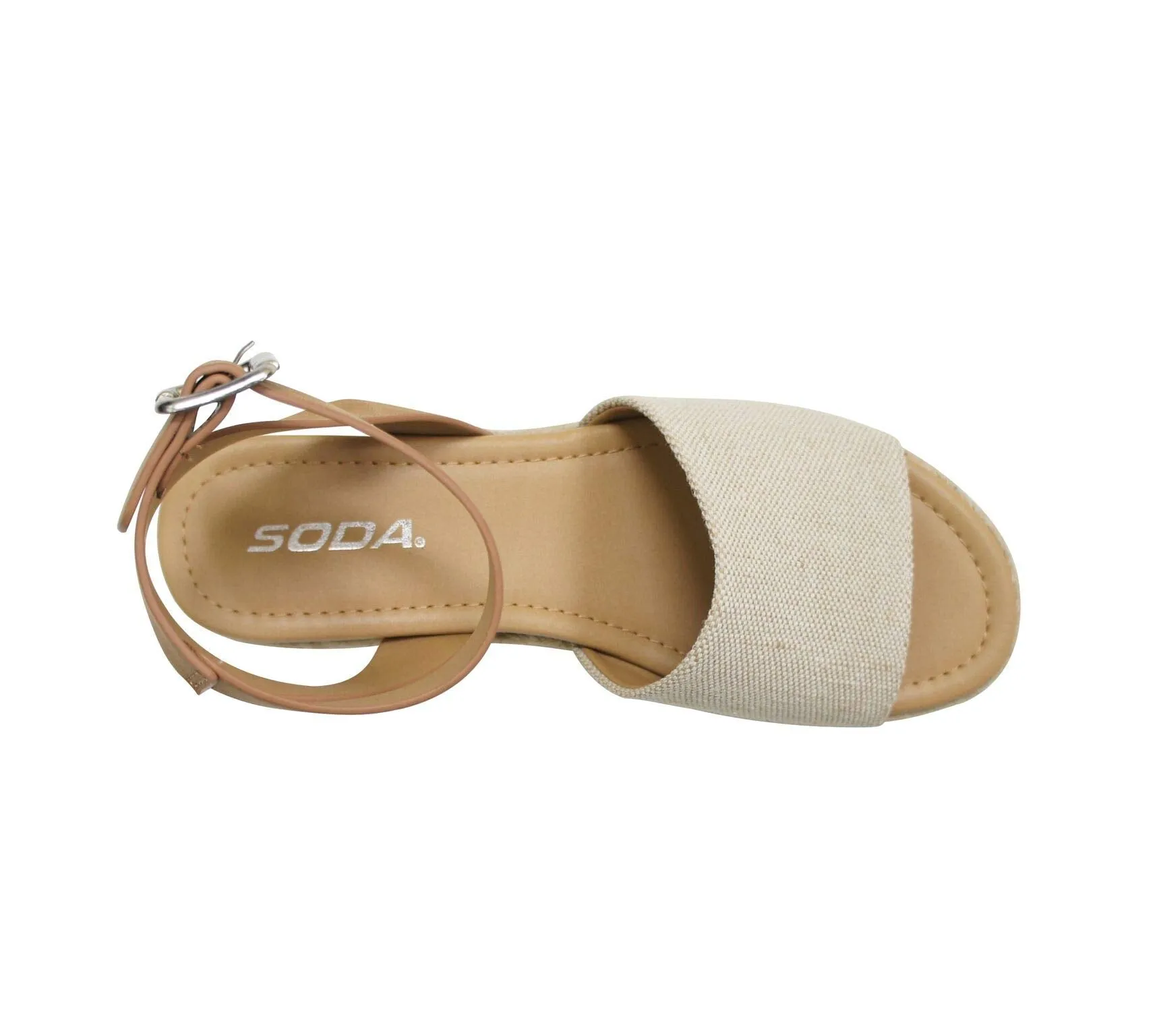 Wedge Casual Open Ankle Strap Buckle Toe Soda Flatform Topic Sandals Espadrilles Customer-approved Last-minute sale