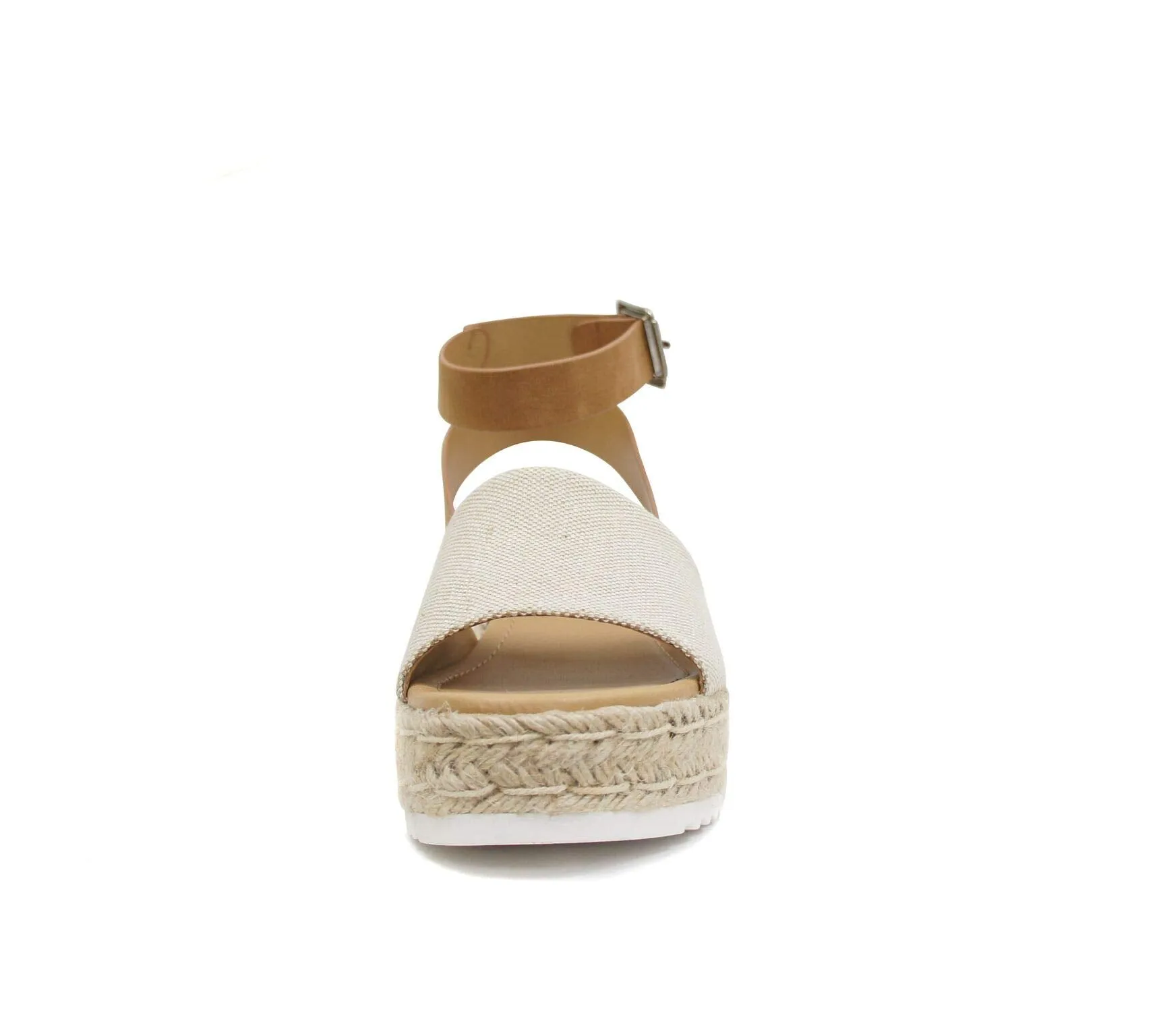 Wedge Casual Open Ankle Strap Buckle Toe Soda Flatform Topic Sandals Espadrilles Customer-approved Last-minute sale