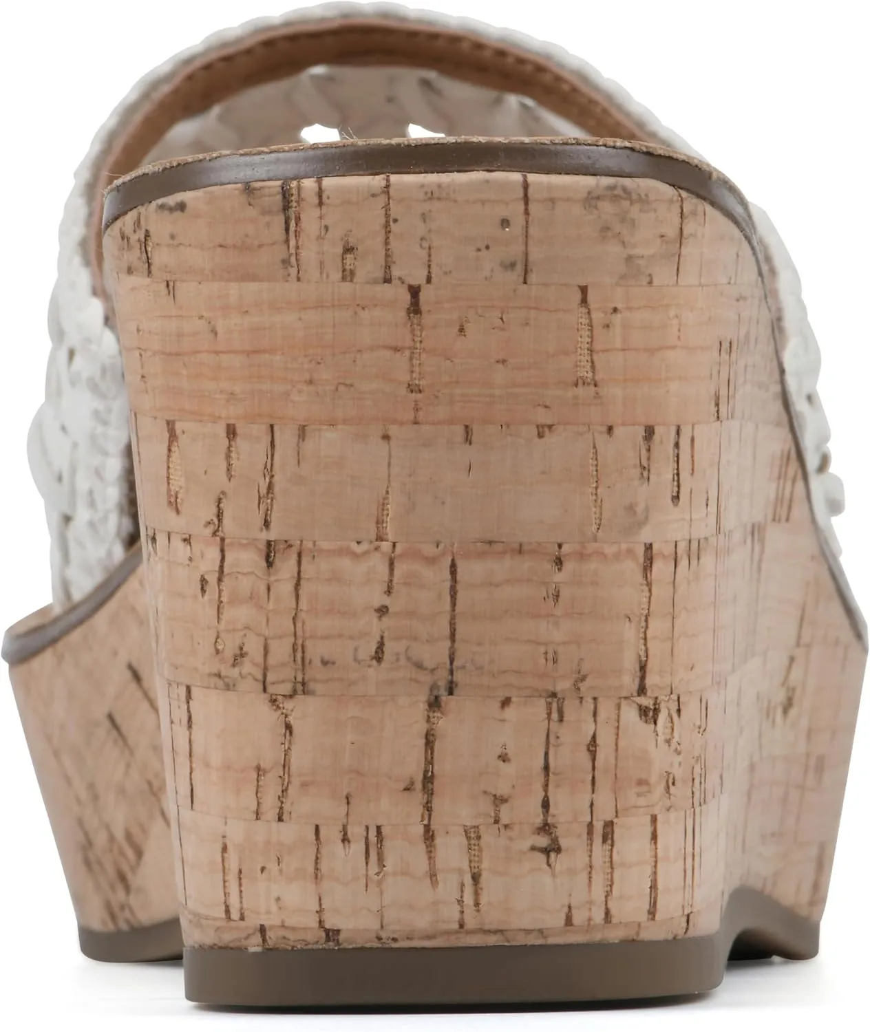 WHITE MOUNTAIN Women's Charges Woven Wedge Sandal