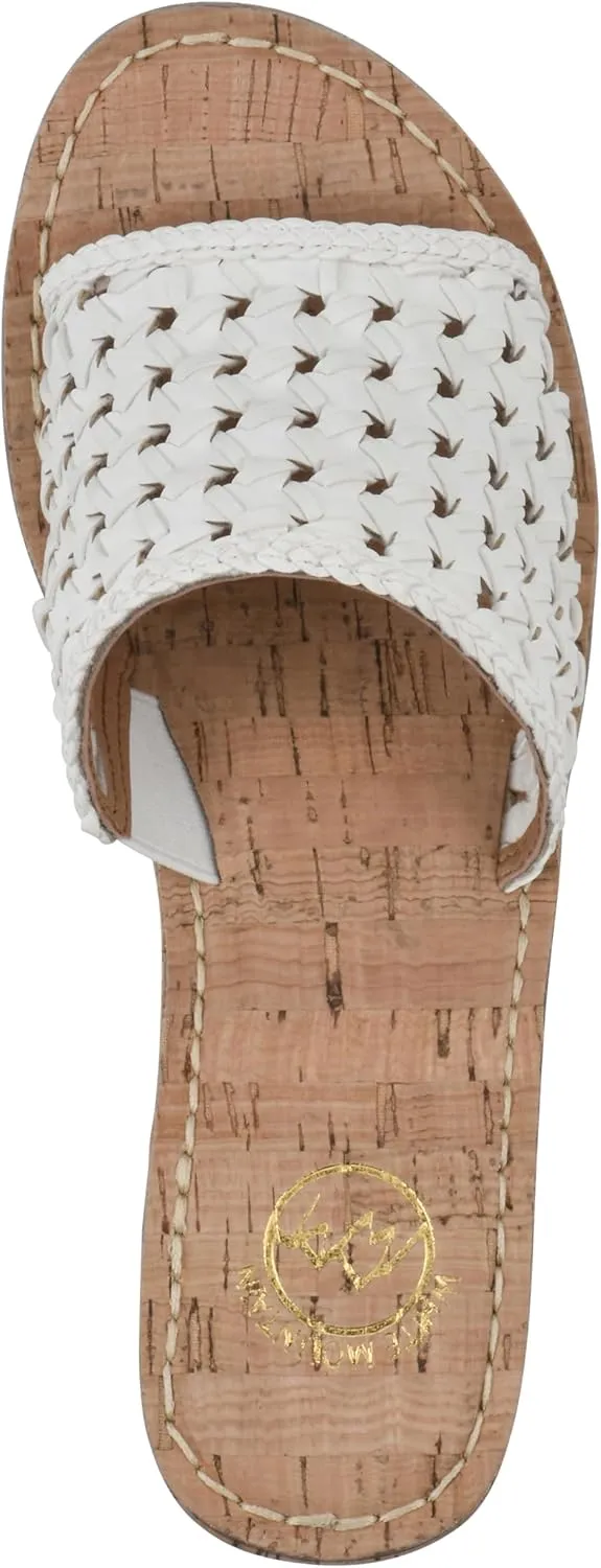 WHITE MOUNTAIN Women's Charges Woven Wedge Sandal