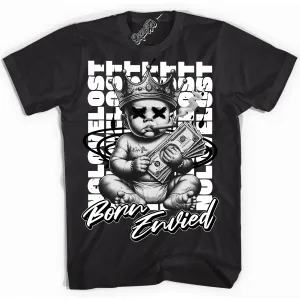 White Thunder 4s Sneaker Shirt Born Envied Graphic