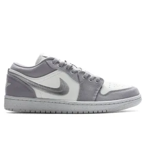 Women's Air Jordan 1 Low SE - Light Steel Grey/Sail/White