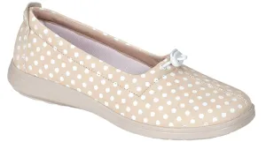 Women's Funk Active Slip On Loafer in Hueso Dot