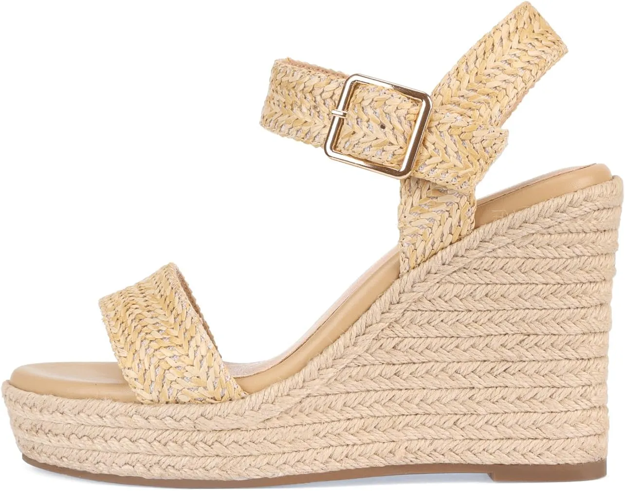 Women's Platform Sandals Wedge Ankle Strap Open Toe Sandals