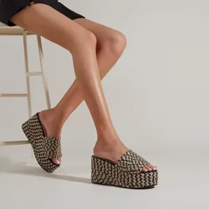 Woven Wedge Sandals