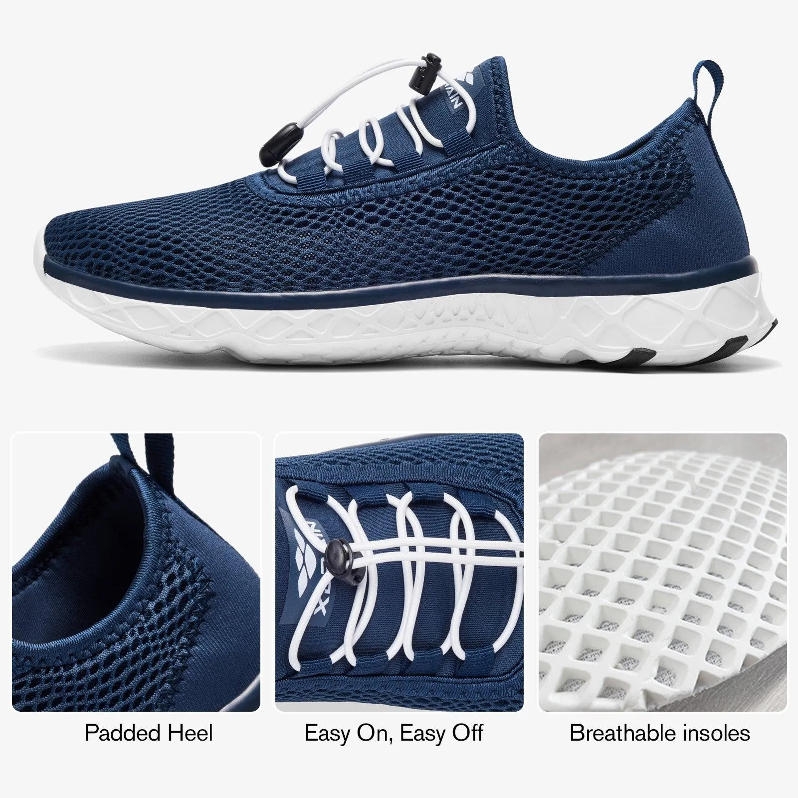 Xdrain Coast - Mens Qucik-dry Mesh Water Shoes