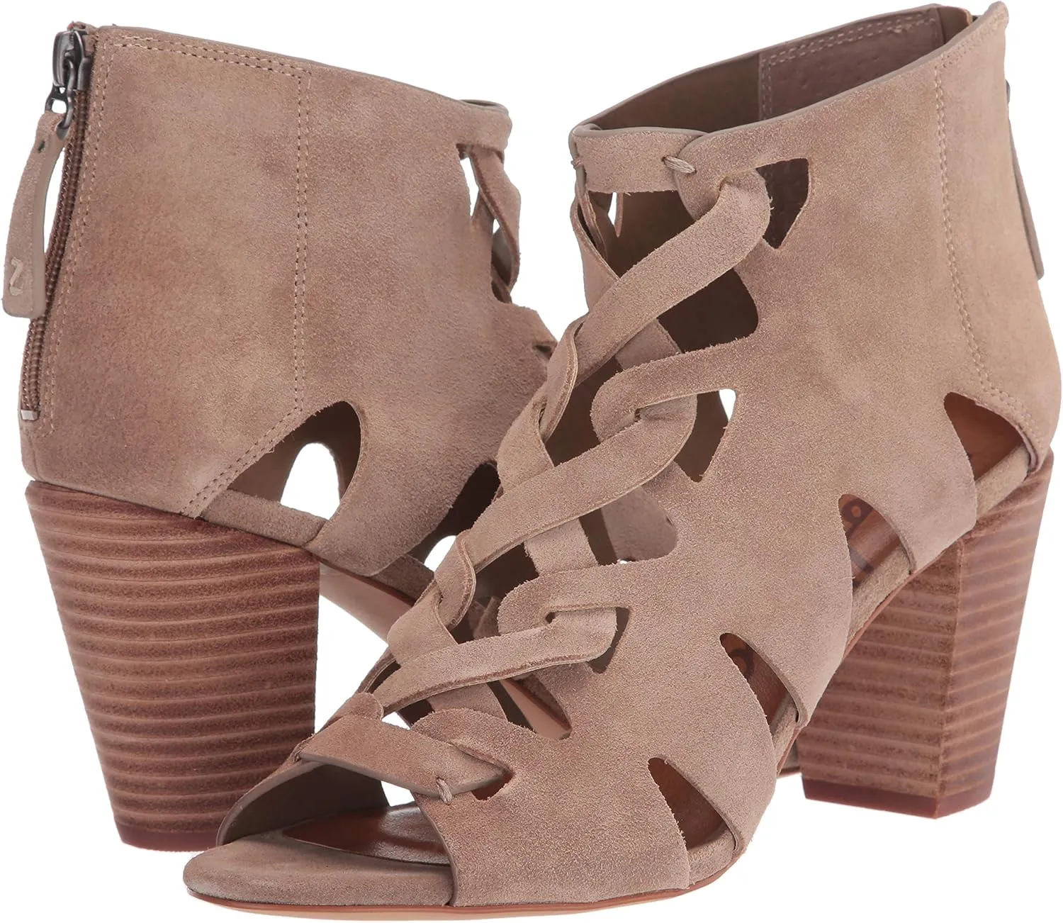 Zodiac Women's Camila Cut-Out Heel Gladiator Sandal